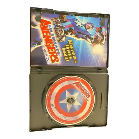 Ultimate Avengers The Movie DVD Fred Tatasciore Animated Very Good Condition - Picture 3 of 3